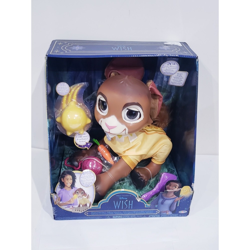 Disney Movie Wish Magical Moving and Talking Valentino Interactive Toy